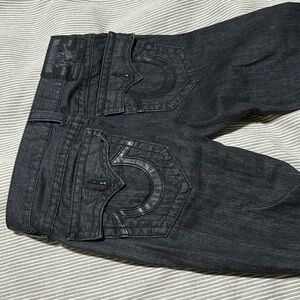 True religion ricky Black jeans 30